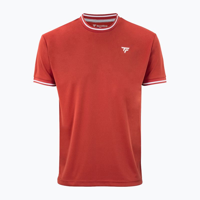 Vyriški teniso marškinėliai Tecnifibre Team Tech terracotta 4