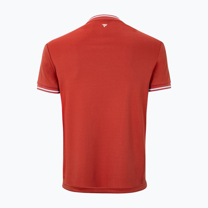 Vyriški teniso marškinėliai Tecnifibre Team Tech terracotta 5