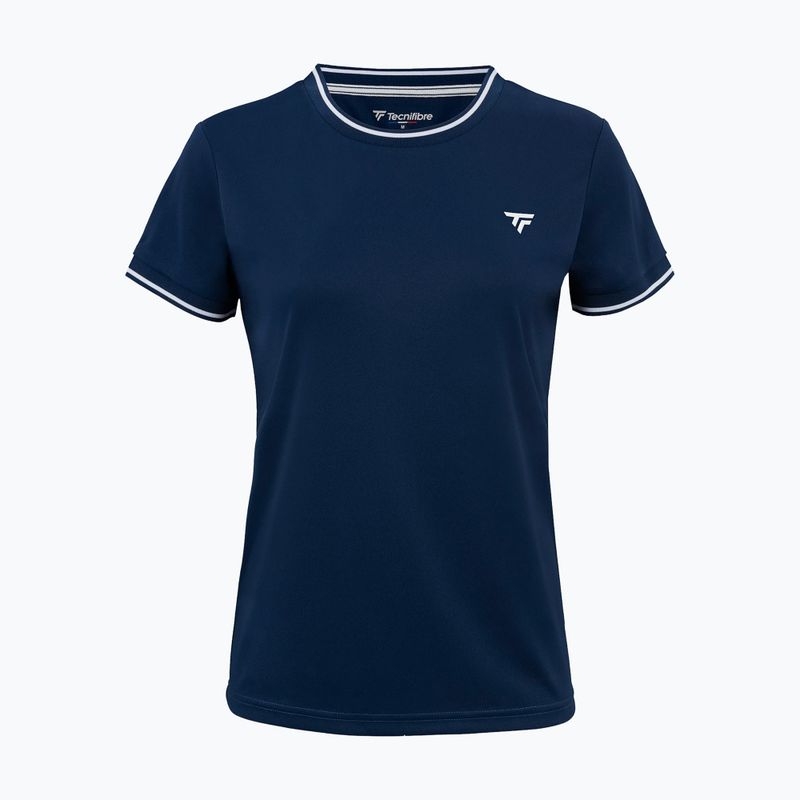 Moteriški teniso marškinėliai Tecnifibre Team Tech marine 4