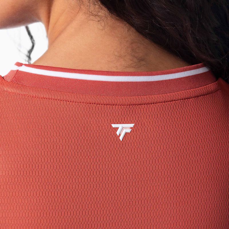 Moteriški teniso marškinėliai Tecnifibre Team Tech terracotta 3