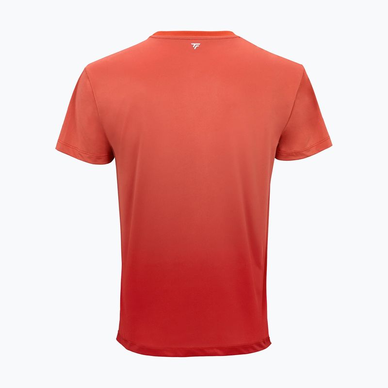 Vyriški teniso marškinėliai Tecnifibre Team X-Loop terracotta 5