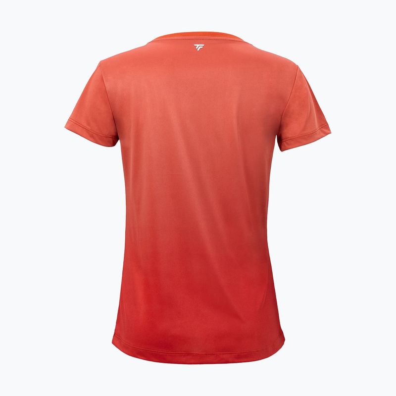 Moteriški teniso marškinėliai Tecnifibre Team X-Loop terracotta 5