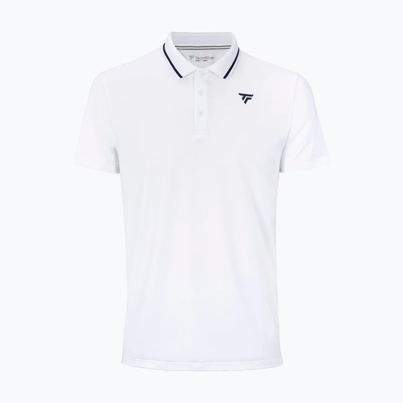 Vyriški teniso polo marškinėliai Tecnifibre Team Tech Polo white 4