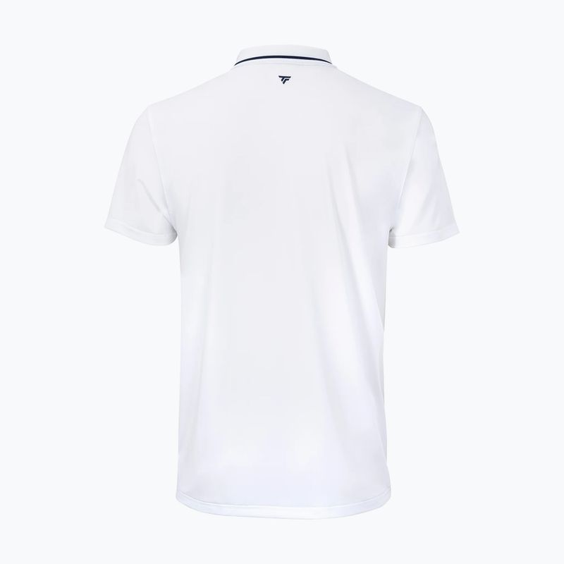 Vyriški teniso polo marškinėliai Tecnifibre Team Tech Polo white 5