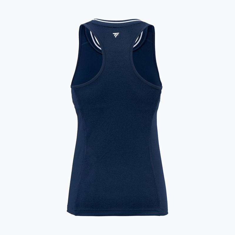 Moteriški teniso marškinėliai Tecnifibre Team Tech Tank Top W navy 5