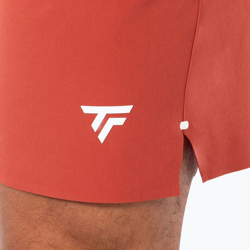 Vyriški teniso šortai Tecnifibre Team Stretch Short terracotta 3