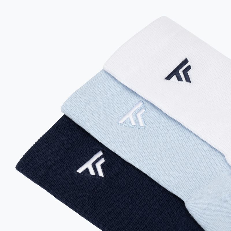 Kojinės Tecnifibre Classic 3 pairs white/marine 6