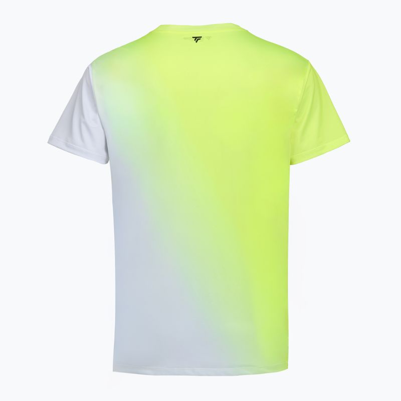 Vyriški teniso marškinėliai Tecnifibre X-Loop Tee white/yellow 5