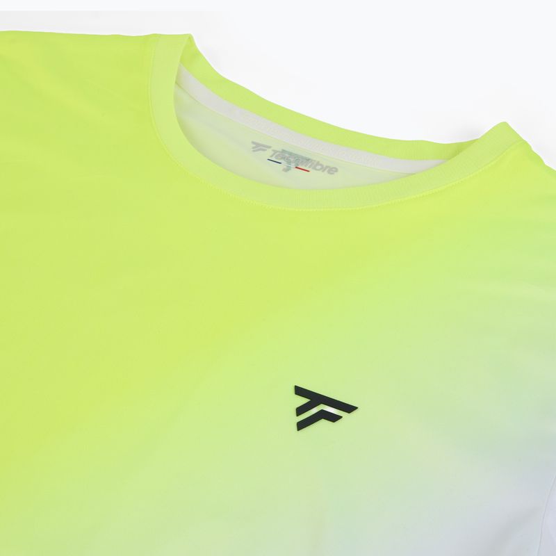 Vyriški teniso marškinėliai Tecnifibre X-Loop Tee white/yellow 6