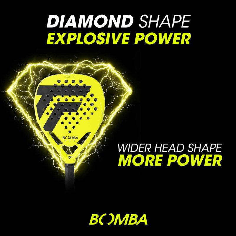 Padelio raketė Tecnifibre Max Bomb 9