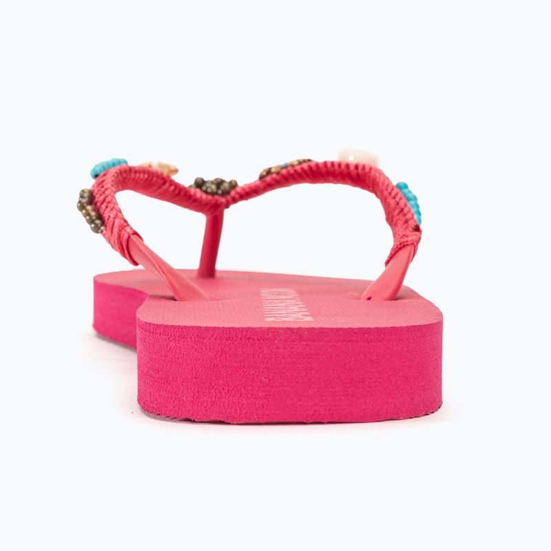 Moteriškos šlepetės per pirštą Banana Moon Luceros Tahuata fushia 7