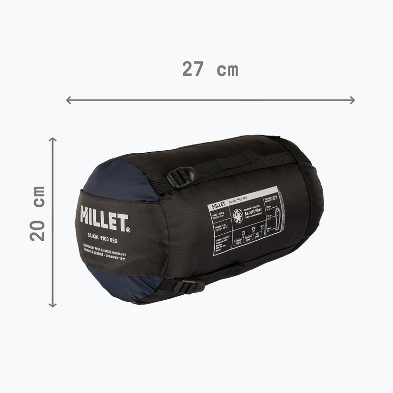 Miegmaišis Millet Baikal 1100 Regular saphir 5