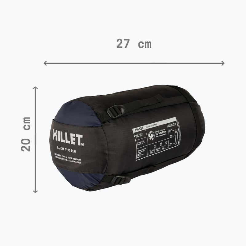 Miegmaišis Millet Baikal 1100 Regular saphir 5