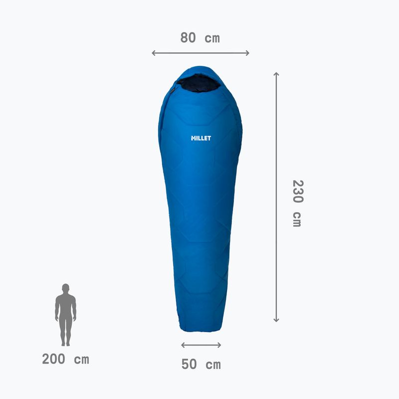 Millet Baikal 750 Long sky diver miegmaišis 4