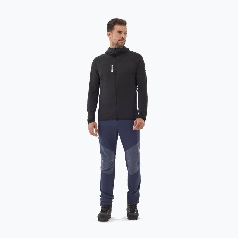 Vyriškas džemperis Millet Fusion Grid Hoodie black/noir 2