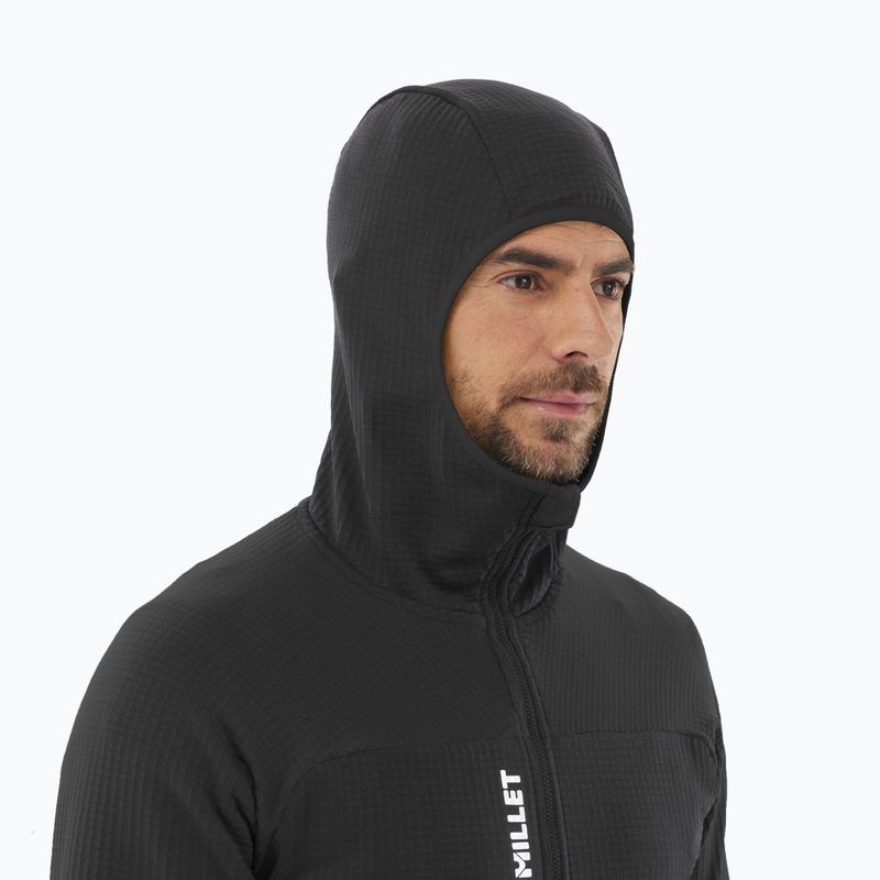 Vyriškas džemperis Millet Fusion Grid Hoodie black/noir 4