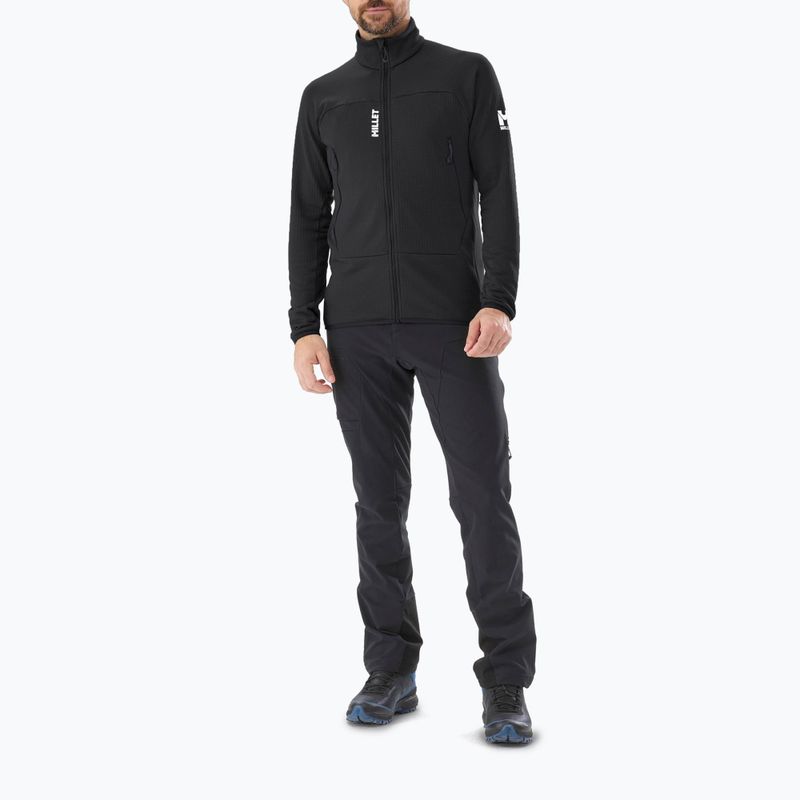Vyriškas džemperis Millet Fusion Grid black/noir 2