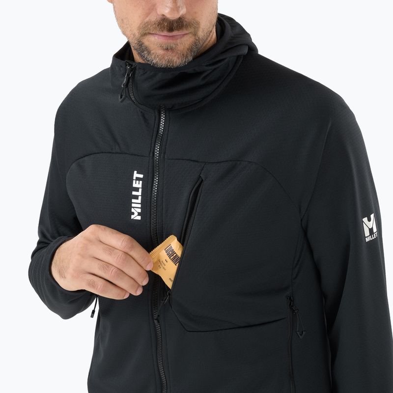 Vyriškas žygio džemperis Millet Lokka Hoodie III black 5