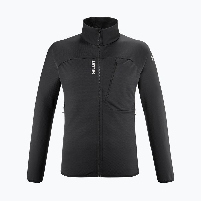 Vyriškas žygio džemperis Millet Lokka JKT III black/noir