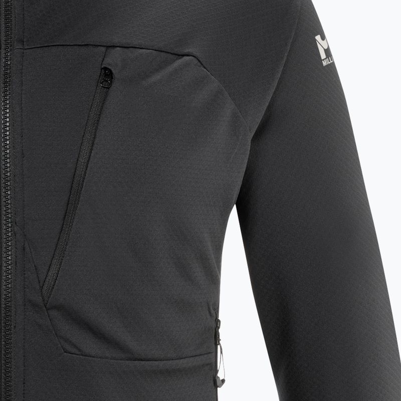 Vyriškas žygio džemperis Millet Lokka JKT III black/noir 3