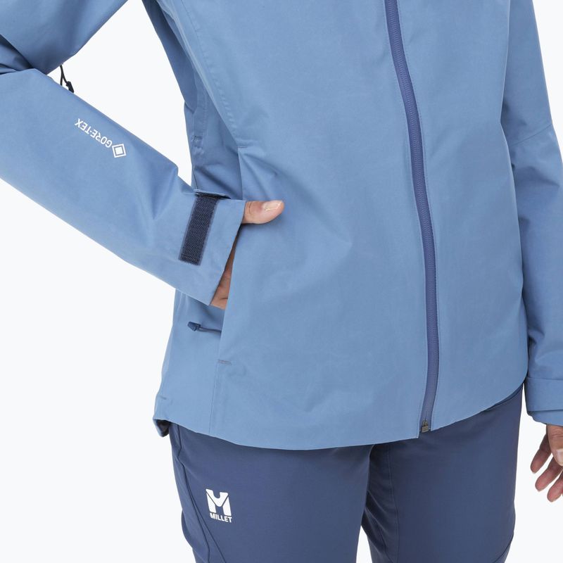 Moteriška striukė nuo lietaus Millet Seneca GTX 2L coronet blue 6
