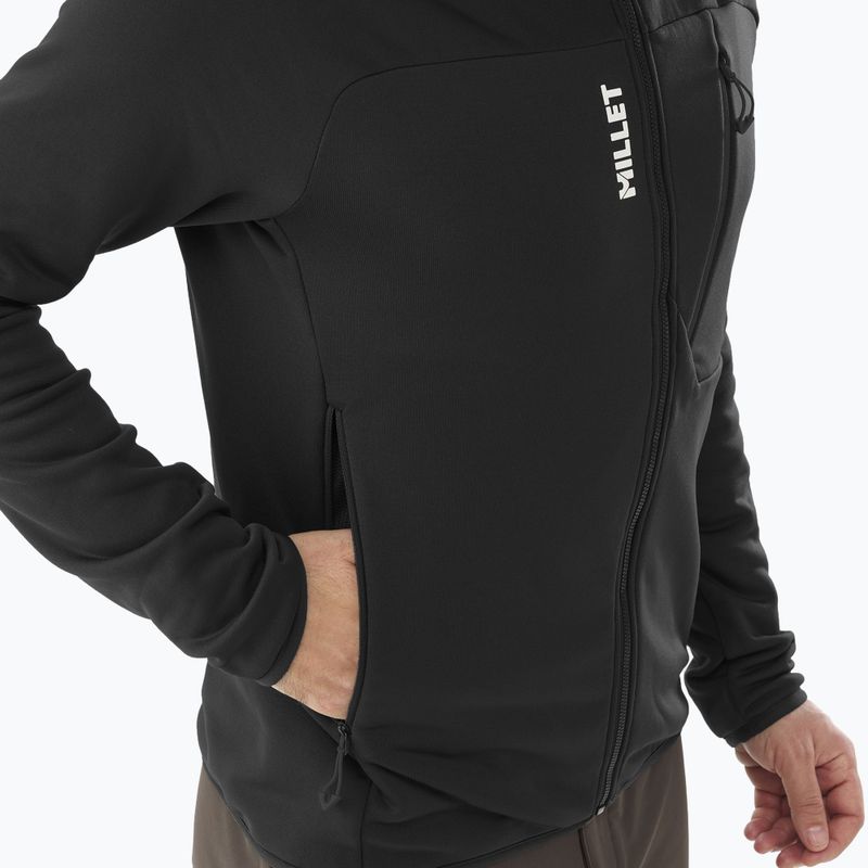 Vyriškas džemperis Millet Seneca Fleece Hoodie black 5