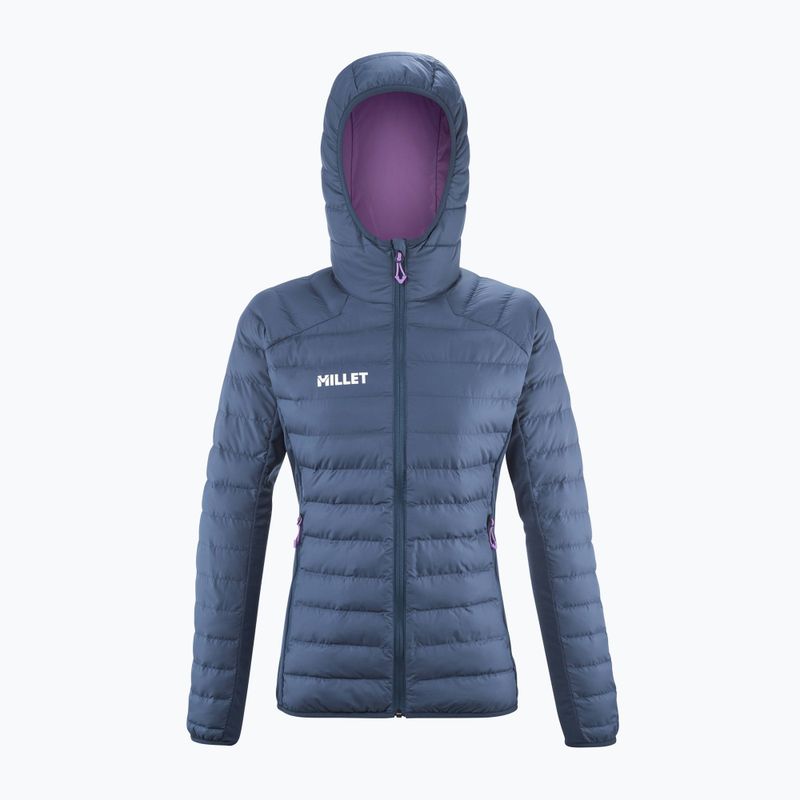 Moteriška pašiltinta striukė Millet Fitz Roy Warm Hoodie dark denim 7