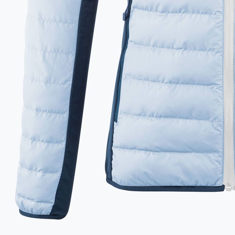 Moteriška pašiltinta striukė Millet Fitz Roy Warm Hoodie iceberg/ dark denim 3