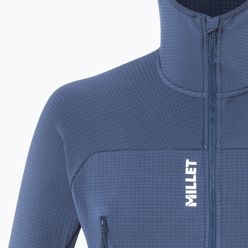 Vyriškas džemperis Millet Fusion Grid Hoodie dark denim 6