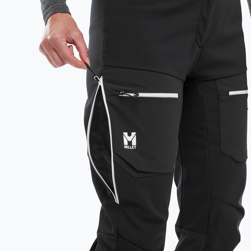 Moteriškos kalnų slidinėjimo kelnės Millet M White Shield black 6
