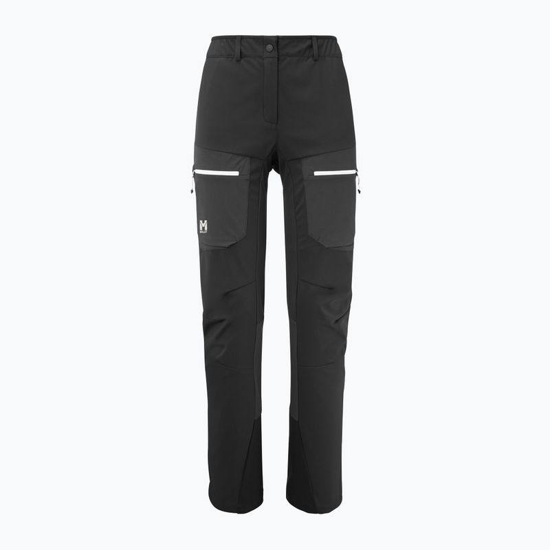 Moteriškos kalnų slidinėjimo kelnės Millet M White Shield black 9