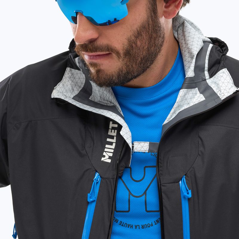 Vyriškas lietpaltis Millet Wanaka Light 2.5L black 7