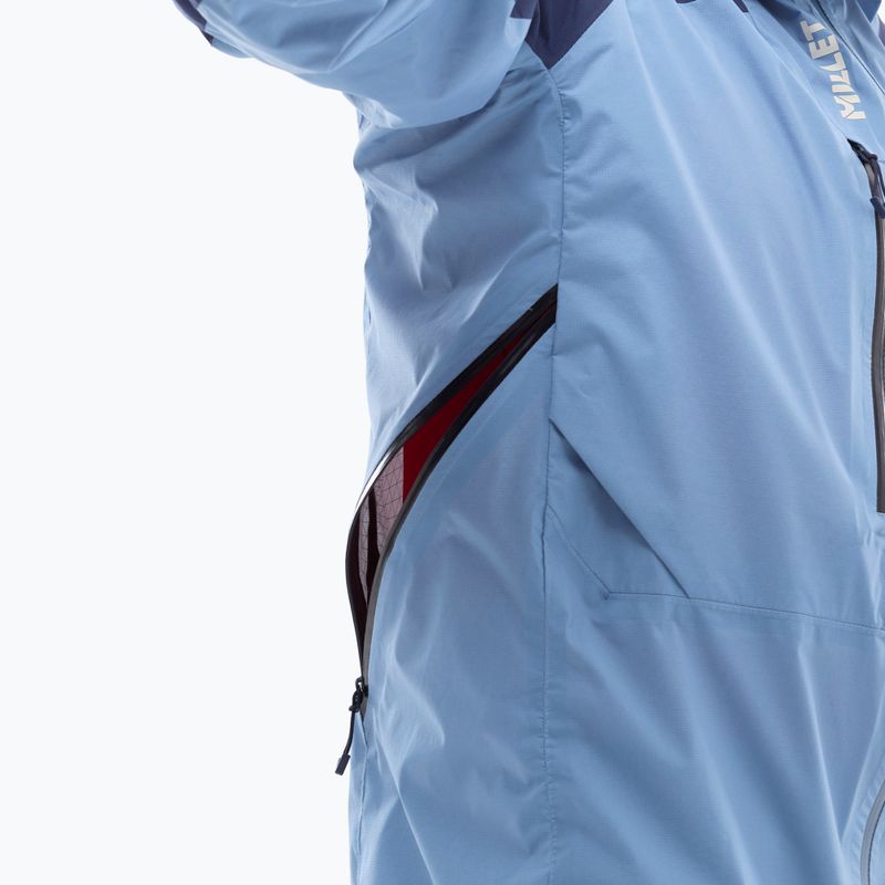 Vyriškas lietpaltis Millet Wanaka Light 2.5L coronet blue/sapphire 4