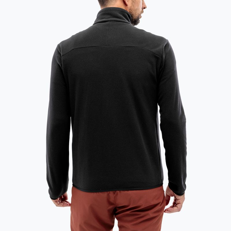 Vyriškas flisinis džemperis Millet Ubic Lightgrid black 3