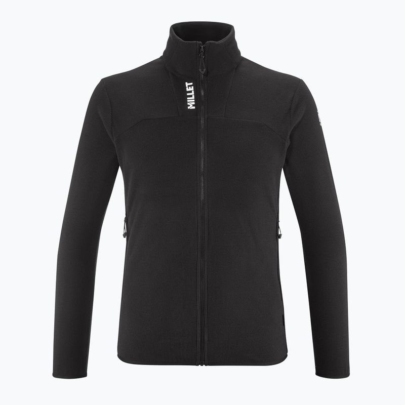 Vyriškas flisinis džemperis Millet Ubic Lightgrid black 6