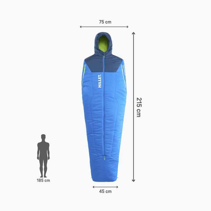 Miegmaišis Millet BoSSons -2° Regular icon blue 4
