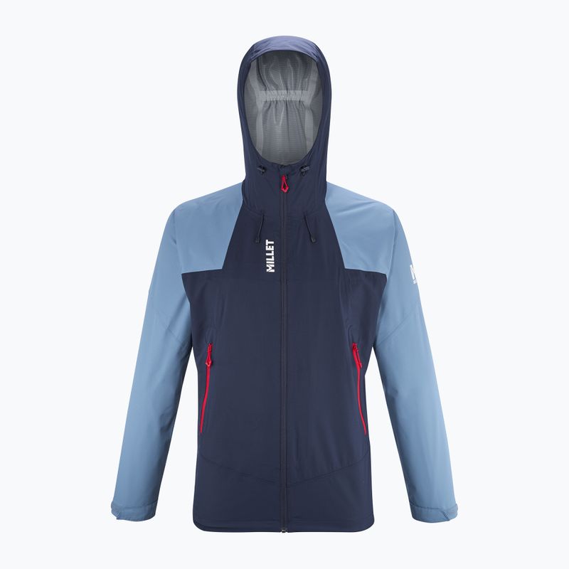 Vyriška striukė nuo lietaus Millet Fitz Roy saphir/coronet blue 7