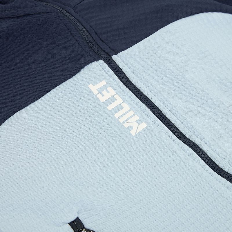 Moteriškas džemperis Millet Fusion Grid Hoodie foggy dew/saphir 3