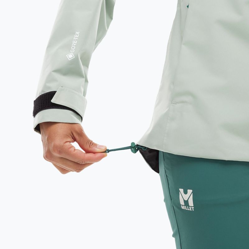 Moteriškas lietaus paltas Millet Seneca GTX 2L seaweed 6