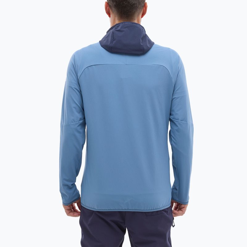 Vyriška softshell striukė Millet Fusion XCS Hoodie coronet blue/saphir 3
