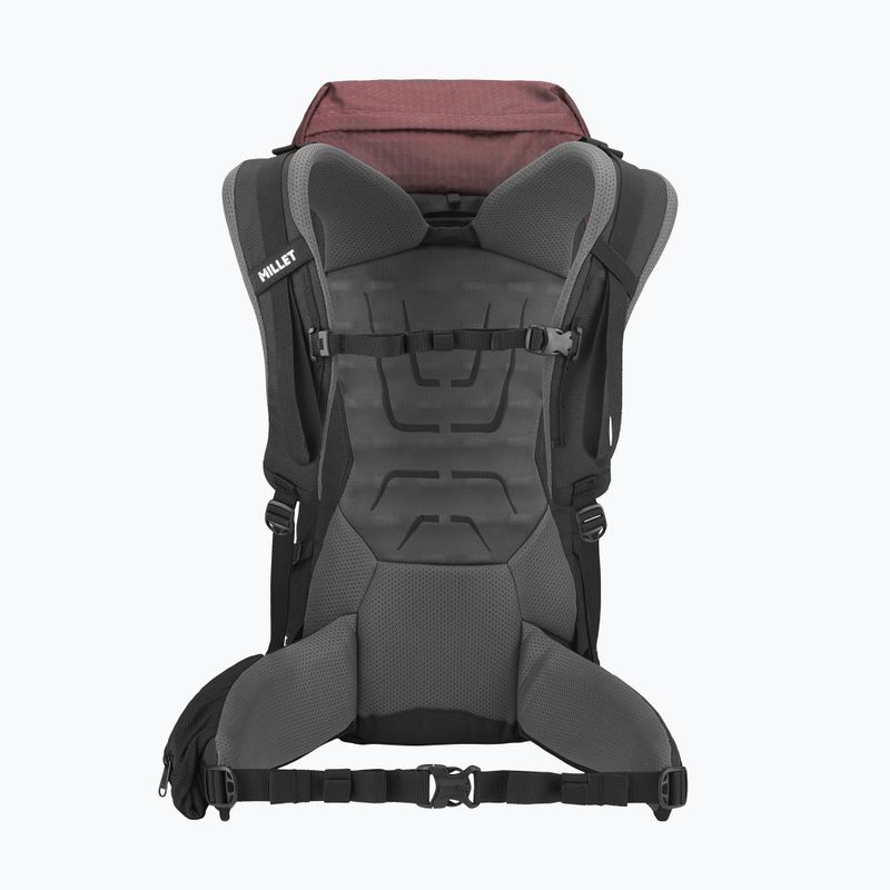 Kuprinė Millet Ubic 30 l black/dark red 2