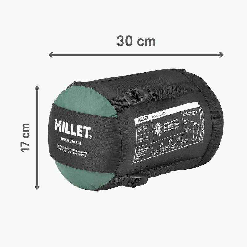 Miegmaišis Millet Baikal 750 Regular prawy bottle 5