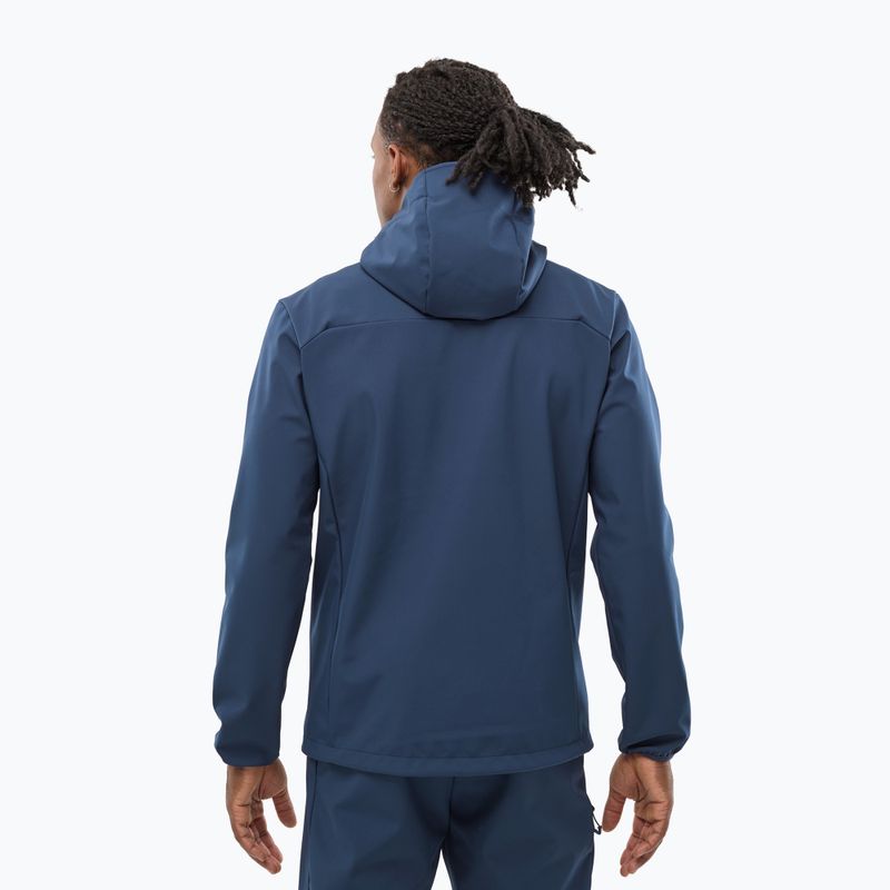 Vyriška softshell striukė Millet Seneca Shield Hoodie saphir 3