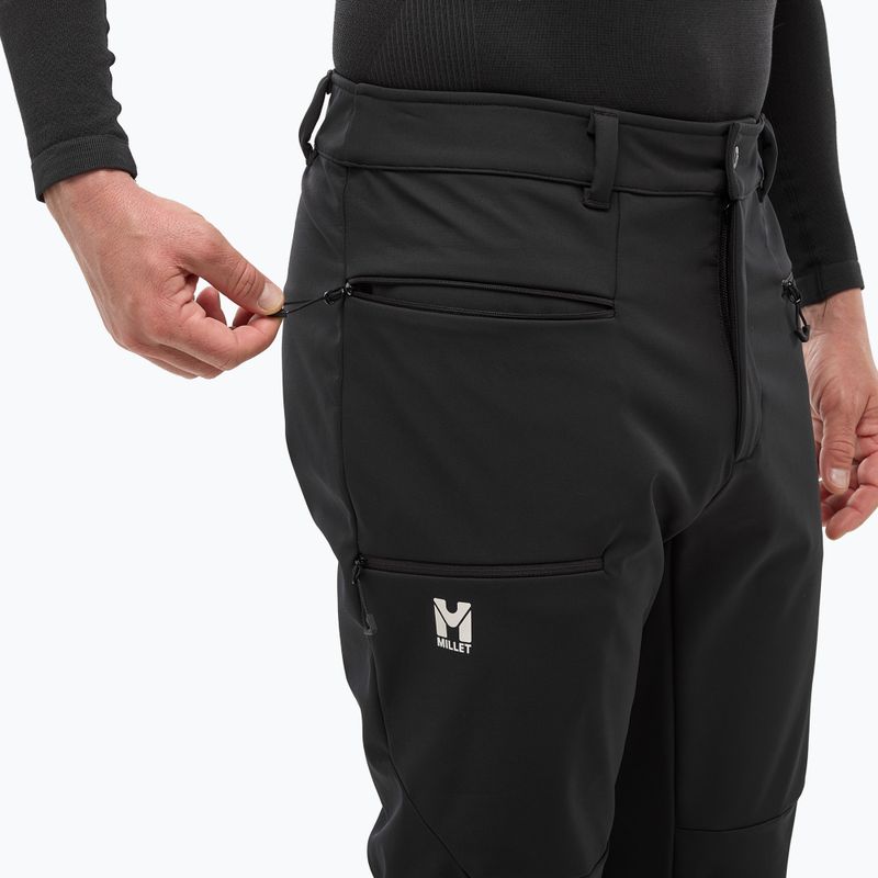Vyriškos žygių kelnės Millet Seneca Shield black 4