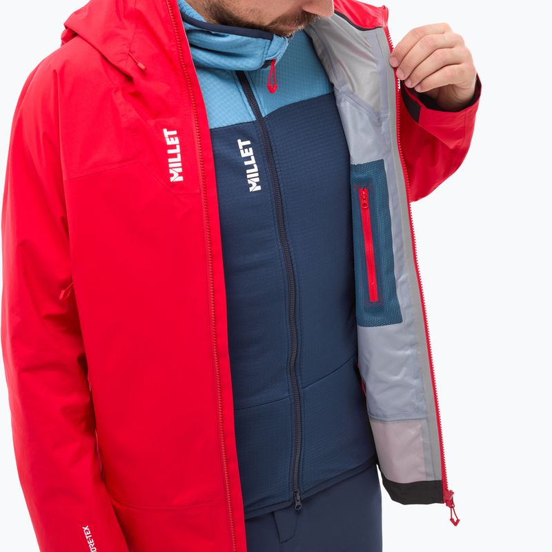 Vyriška lietaus striukė Millet Kamet Gore-Tex red 10