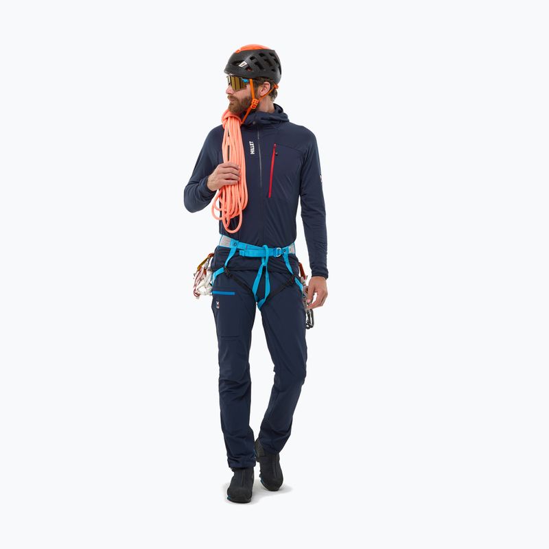 Vyriškas flisinis džemperis Millet Trilogy Icon Lightgrid Hoodie saphir 2