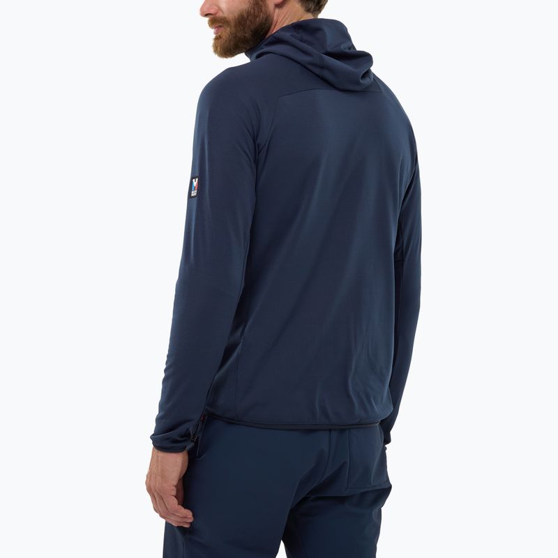 Vyriškas flisinis džemperis Millet Trilogy Icon Lightgrid Hoodie saphir 3