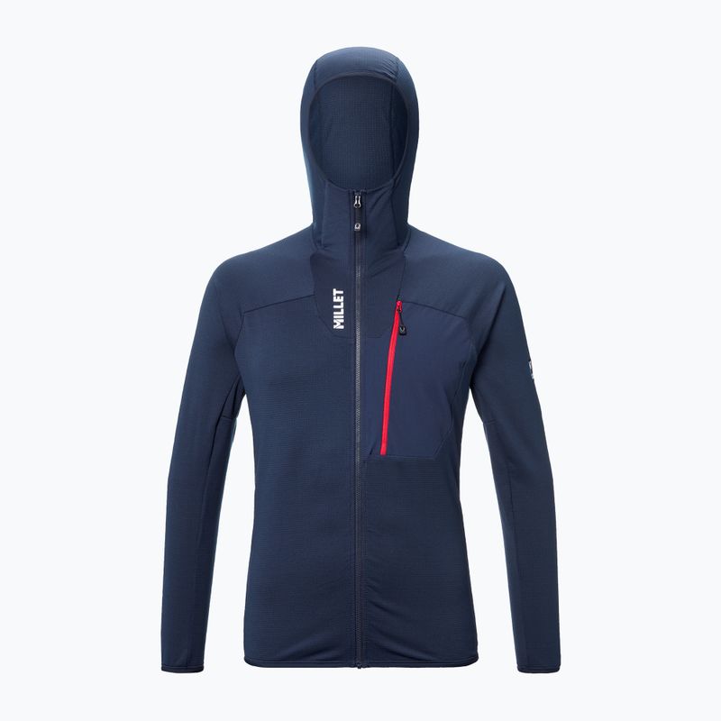 Vyriškas flisinis džemperis Millet Trilogy Icon Lightgrid Hoodie saphir 5