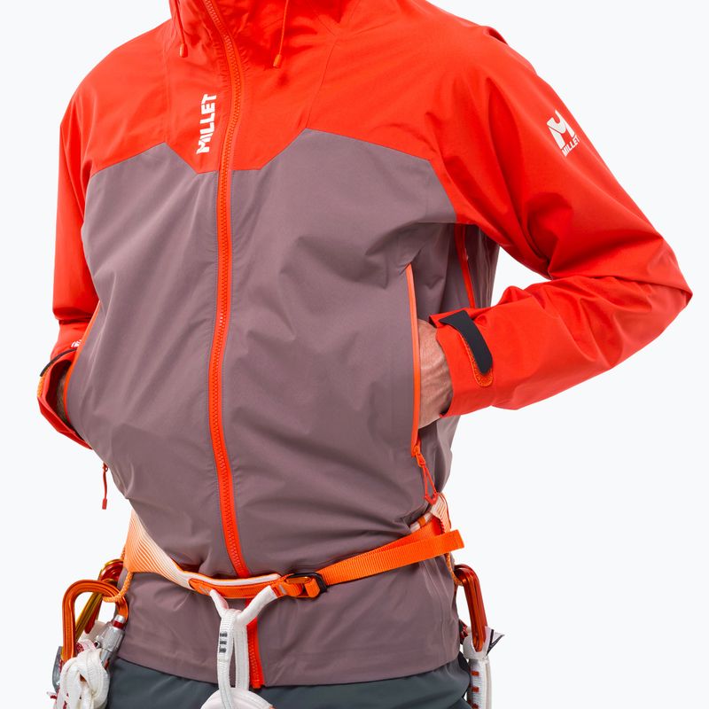 Vyriška lietaus striukė Millet Kamet Gore-Tex Jacket paprika/pepper 5