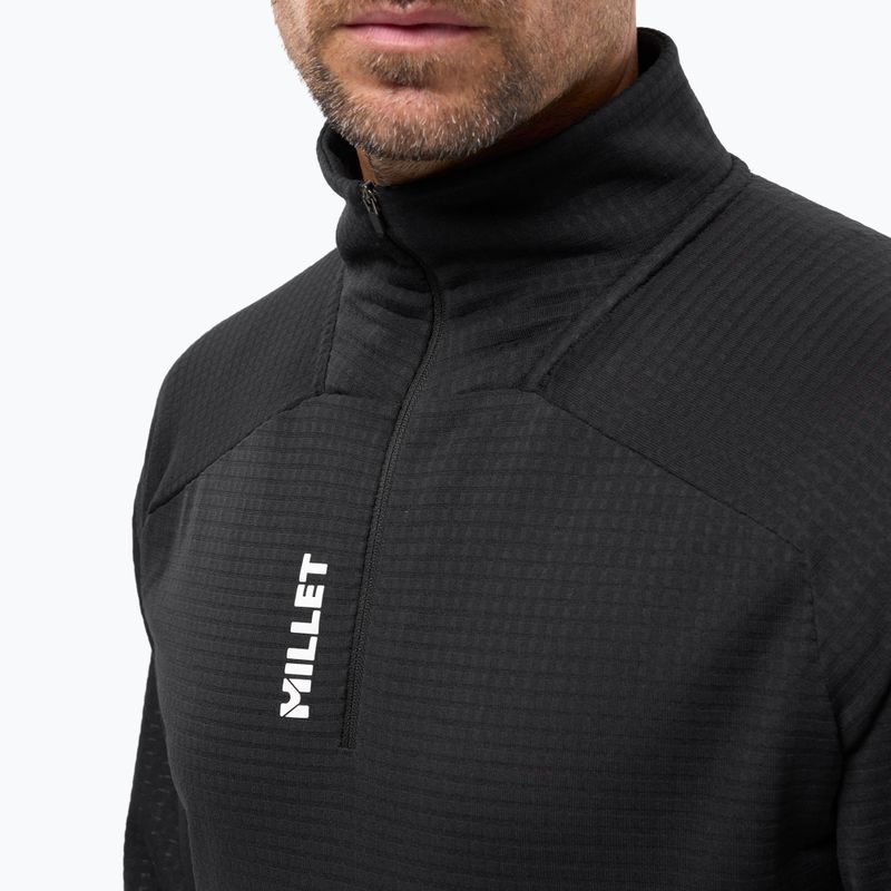 Vyriškas flisinis džemperis Millet Parmelan Light Fleece black 4